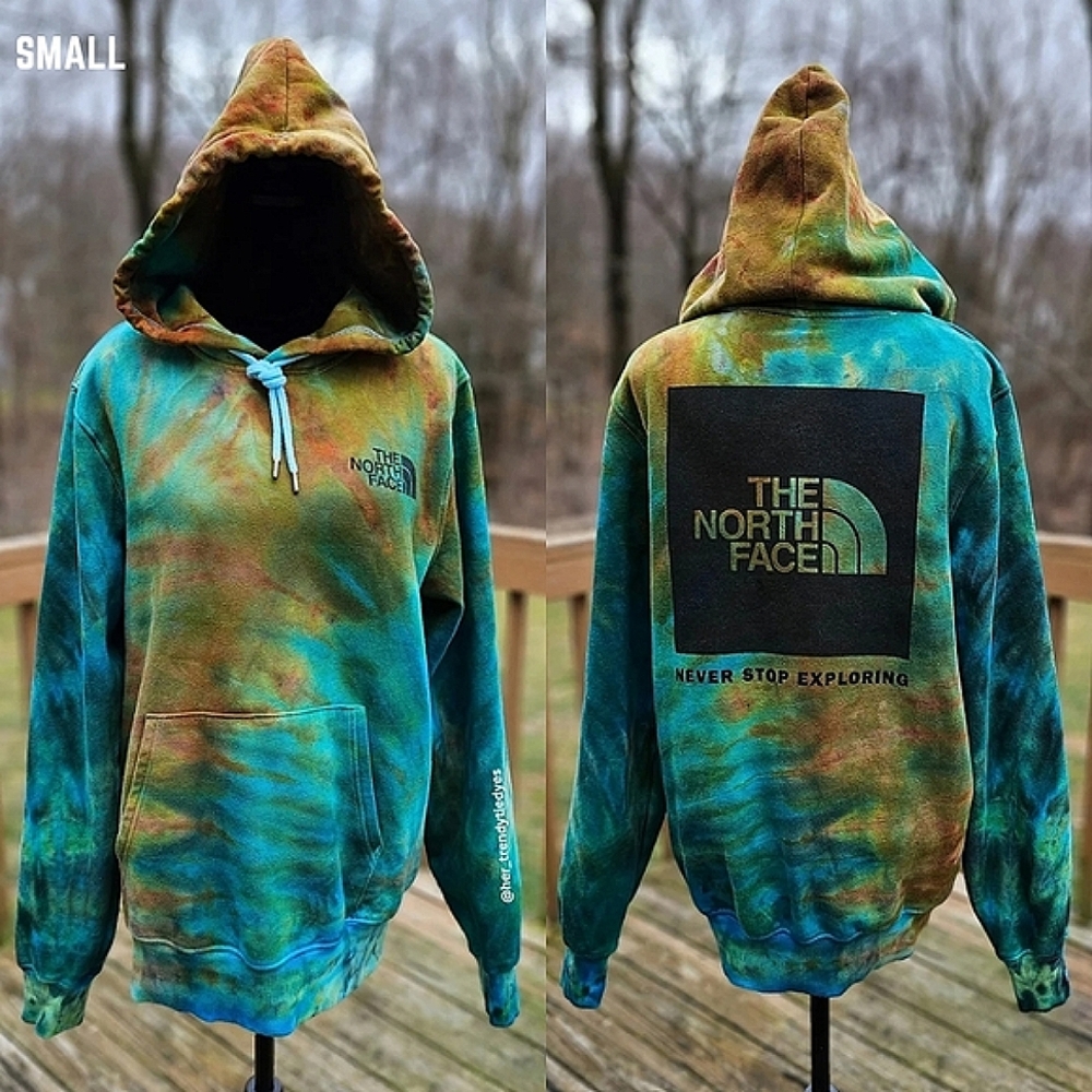 Adult The North Face Tie Dye Hoodie